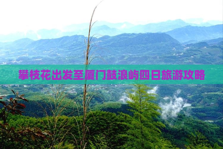 攀枝花出发至厦门鼓浪屿四日旅游攻略