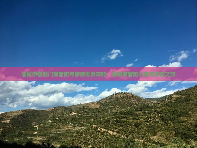 汕尾游客厦门南普陀寺旅游美食攻略：探秘南普陀小吃与美食之旅