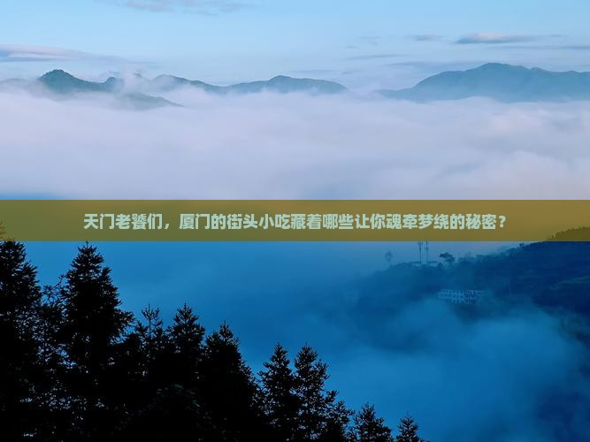 天门去厦门旅游小吃