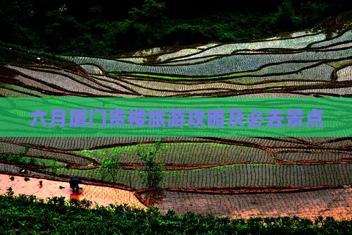 六月去厦门和贵楼旅游
