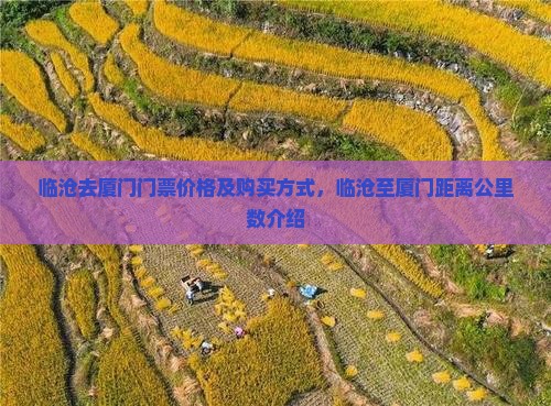 临沧去厦门门票价格及购买方式，临沧至厦门距离公里数介绍