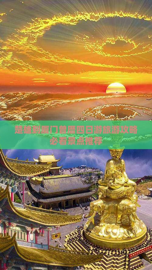 楚雄到厦门曾厝四日游旅游攻略必看景点推荐