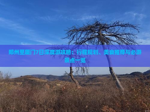 郑州至厦门7日深度游攻略：行程规划、美食推荐与必游景点一览