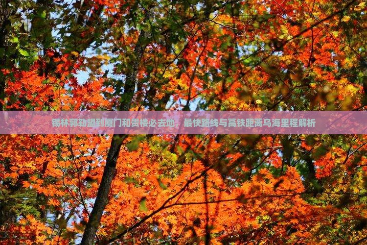 锡林郭勒盟到厦门和贵楼必去地，最快路线与高铁距离乌海里程解析