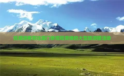 抚顺游客前往厦门参观和贵楼的大型旅游团活动