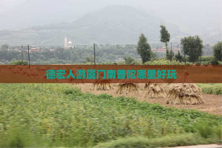 德宏人游厦门南普陀哪里好玩