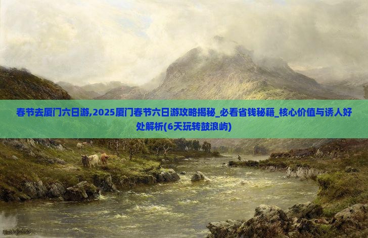 春节去厦门六日游