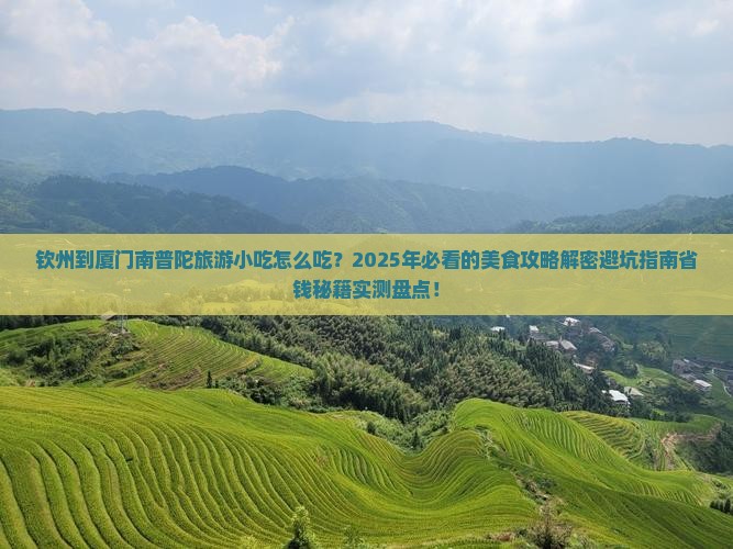 钦州到厦门南普陀旅游小吃