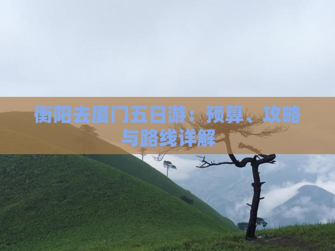 衡阳去厦门五日游：预算、攻略与路线详解