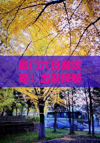 厦门六日游攻略：出发探秘行程中的必游景点