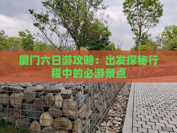厦门六日游攻略：出发探秘行程中的必游景点