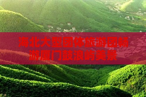 海北大型团体旅游团畅游厦门鼓浪屿美景