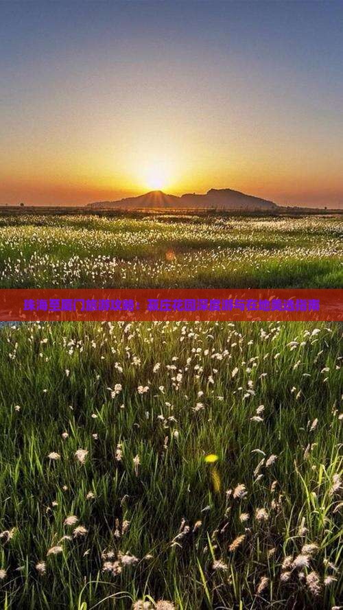 珠海至厦门旅游攻略：菽庄花园深度游与在地美选指南