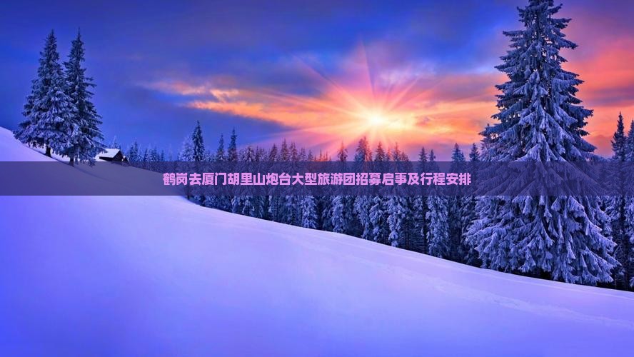 鹤岗去厦门胡里山炮台大型旅游团招募启事及行程安排