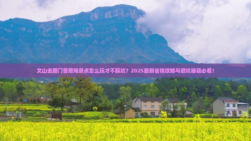 文山去厦门曾厝埯景点