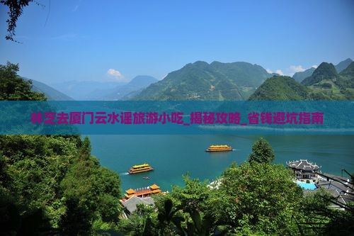 林芝去厦门云水谣旅游小吃
