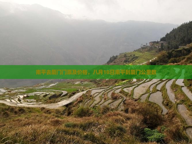南平去厦门门票