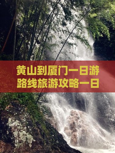 黄山到厦门一日