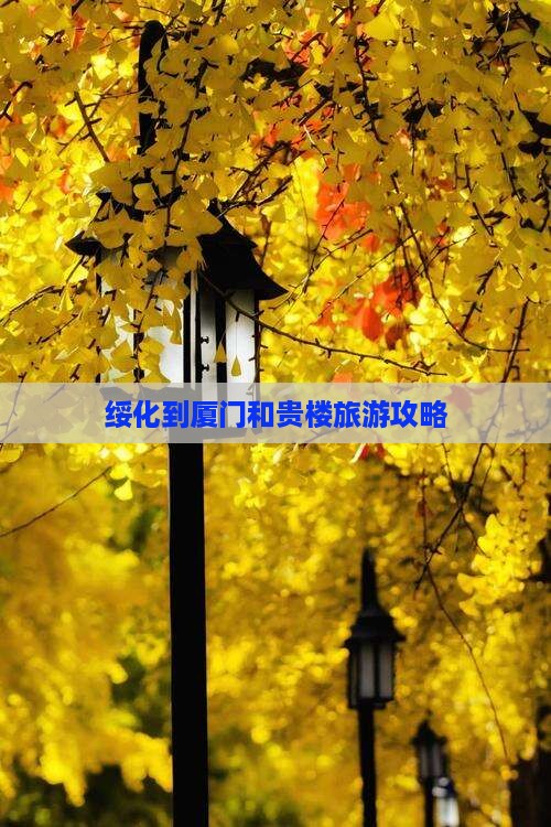 绥化到厦门和贵楼旅游