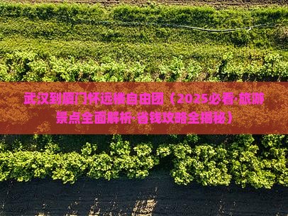 武汉到厦门怀远楼自由团