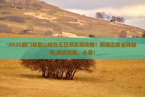 桐城去厦门胡里山炮台五日游