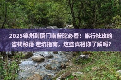 锦州到厦门南普陀旅行社