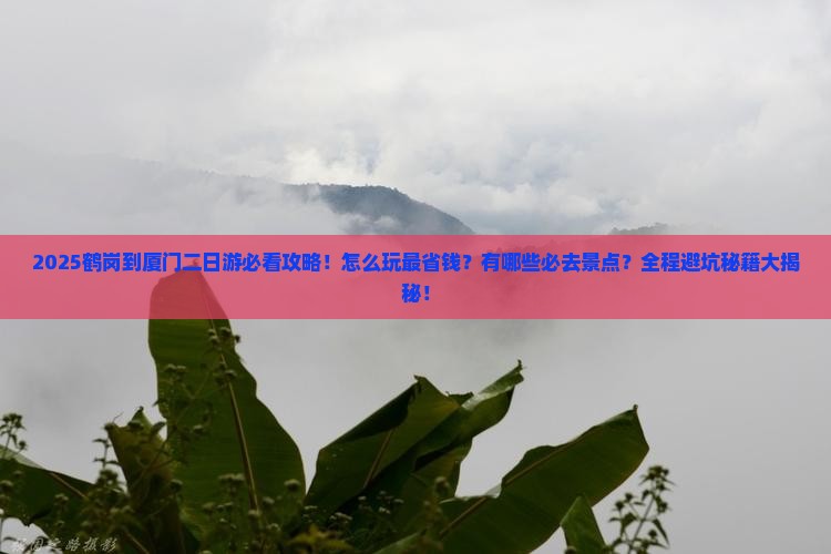 鹤岗到厦门二日游