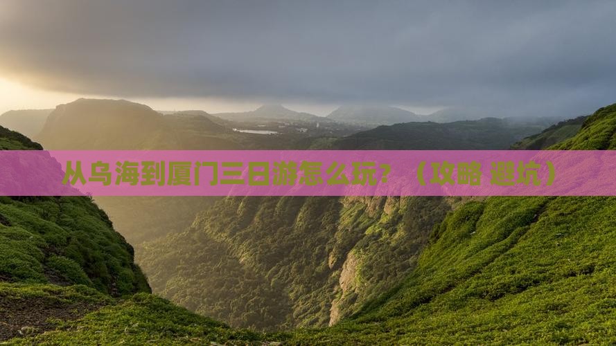 乌海市到厦门三日游