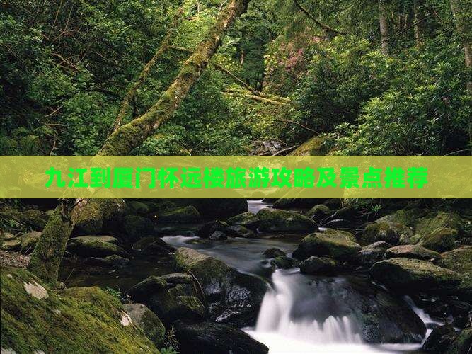 九江到厦门怀远楼攻略
