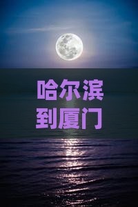 哈尔滨到厦门云水谣旅行社