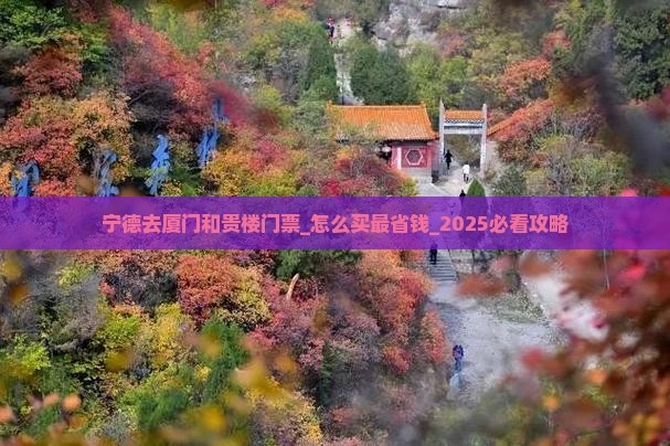 宁德去厦门和贵楼门票