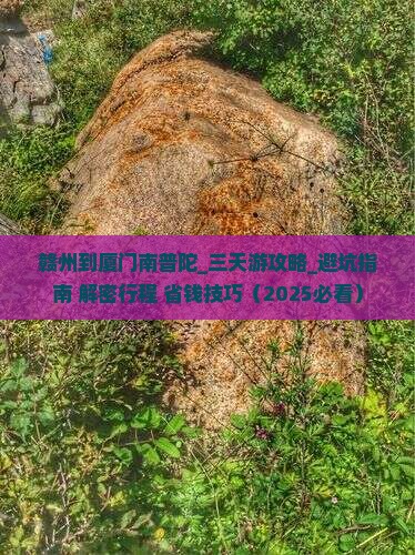 赣州到厦门南普陀三日游