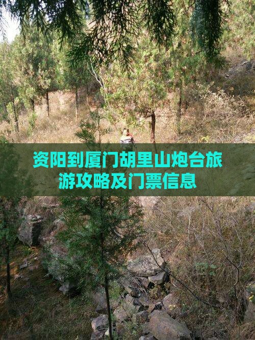 资阳到厦门胡里山炮台门票