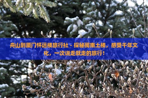舟山到厦门怀远楼旅行社