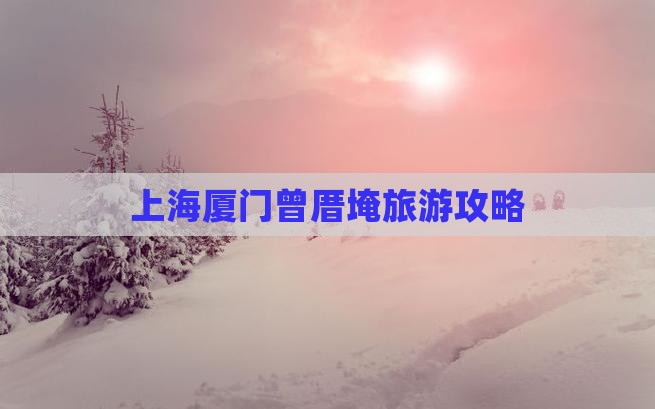 上海去厦门曾厝埯大型旅游团