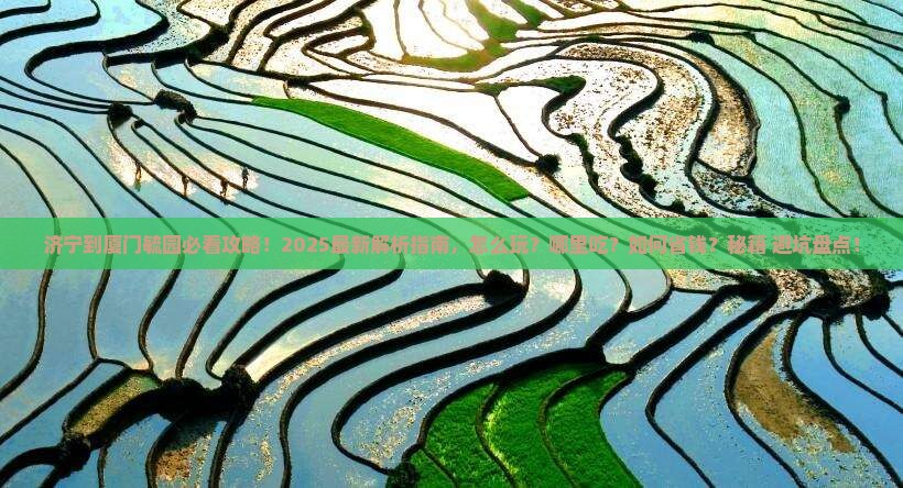 济宁到厦门毓园哪里玩