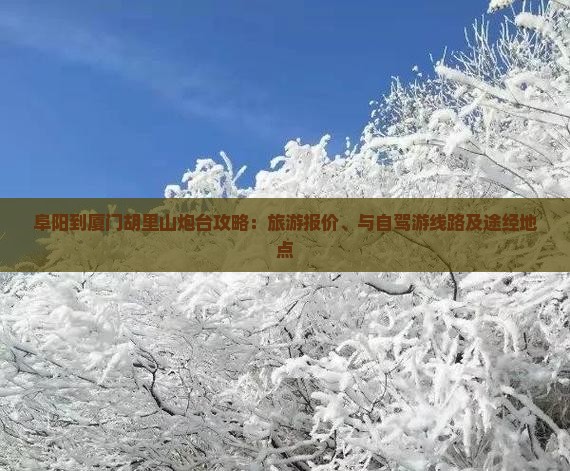 阜阳到厦门胡里山炮台攻略