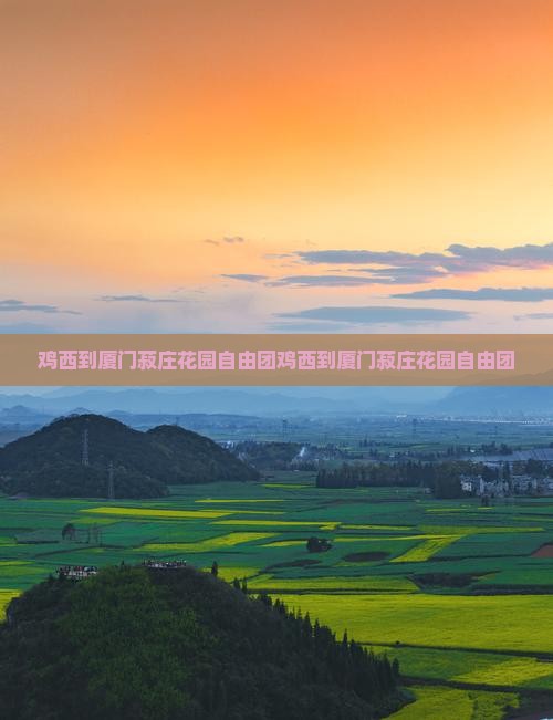 鸡西到厦门菽庄花园自由团