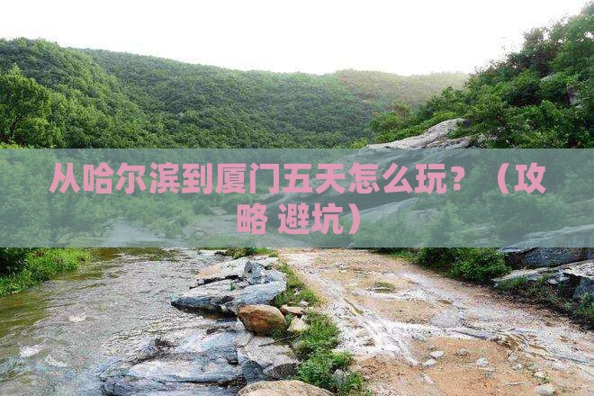大兴安岭到厦门毓园五日游