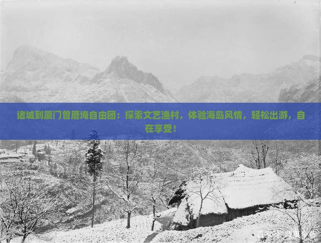 诸城到厦门曾厝埯自由团