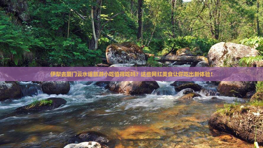 伊犁去厦门云水谣旅游小吃