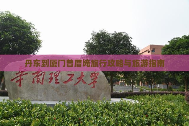 丹东到厦门曾厝埯旅行社