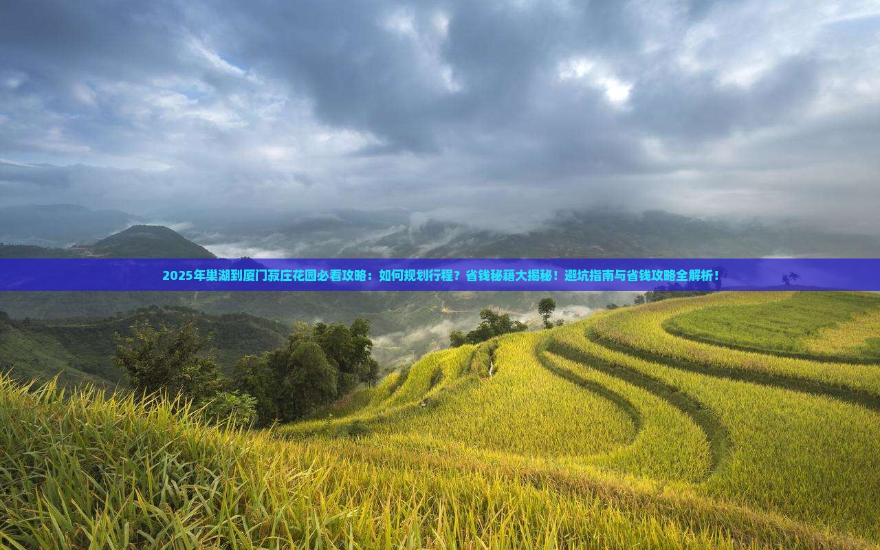 巢湖到厦门菽庄花园攻略