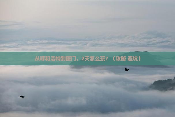 呼和浩特去厦门个人游