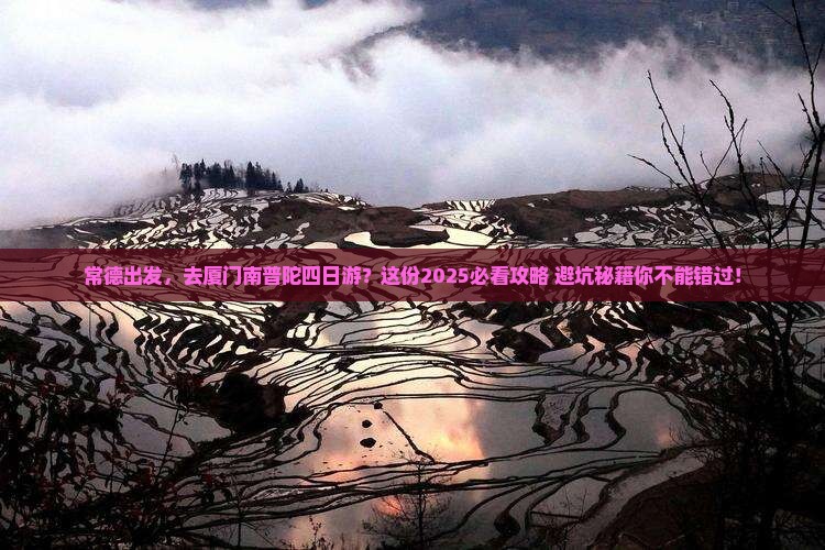 常德去厦门南普陀四日游