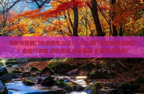 中秋节到厦门自由团