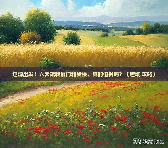 辽源到厦门和贵楼六日游