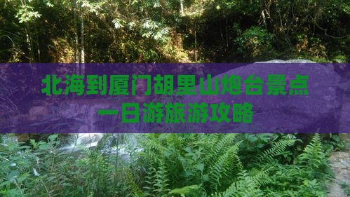 北海到厦门胡里山炮台景点一日游旅游攻略