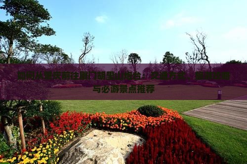 如何从肇庆前往厦门胡里山炮台：交通方式、旅游攻略与必游景点推荐