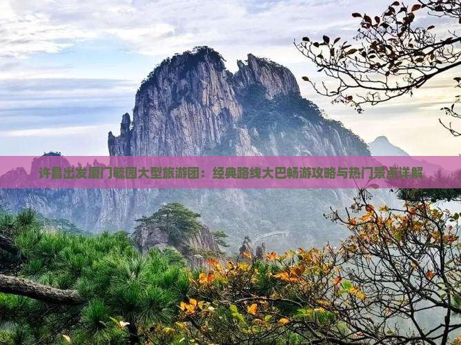 许昌出发厦门毓园大型旅游团：经典路线大巴畅游攻略与热门景点详解